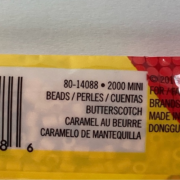 Perler Orange Mini Beads 30 Packs (2000 Beads per Pack) Small Butterscotch Craft - Picture 13 of 14